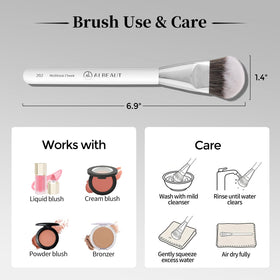 Emballage du pinceau à blush ALBEAUT 202