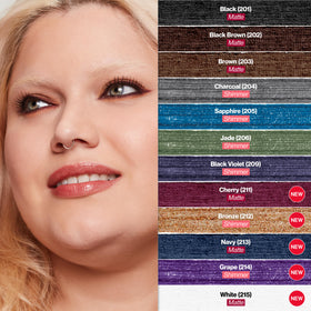Emballage du REVLON Crayon Eyeliner Waterproof 200 Noir Brun