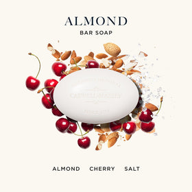 Emballage du savon Caswell-Massey aux Amandes
