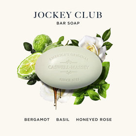 Emballage du savon Caswell-Massey Jockey Club 181g