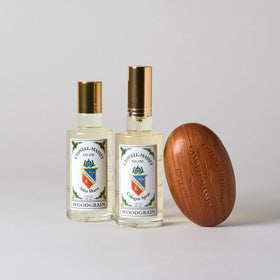 Emballage du savon Caswell-Massey Santal