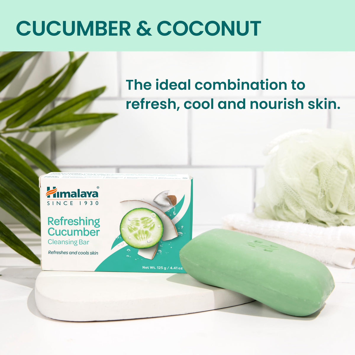Emballage du savon Himalaya au concombre