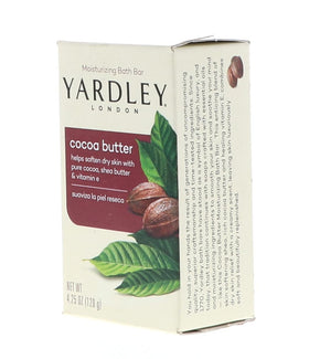 Emballage du savon Yardley au beurre de cacao et vitamine E