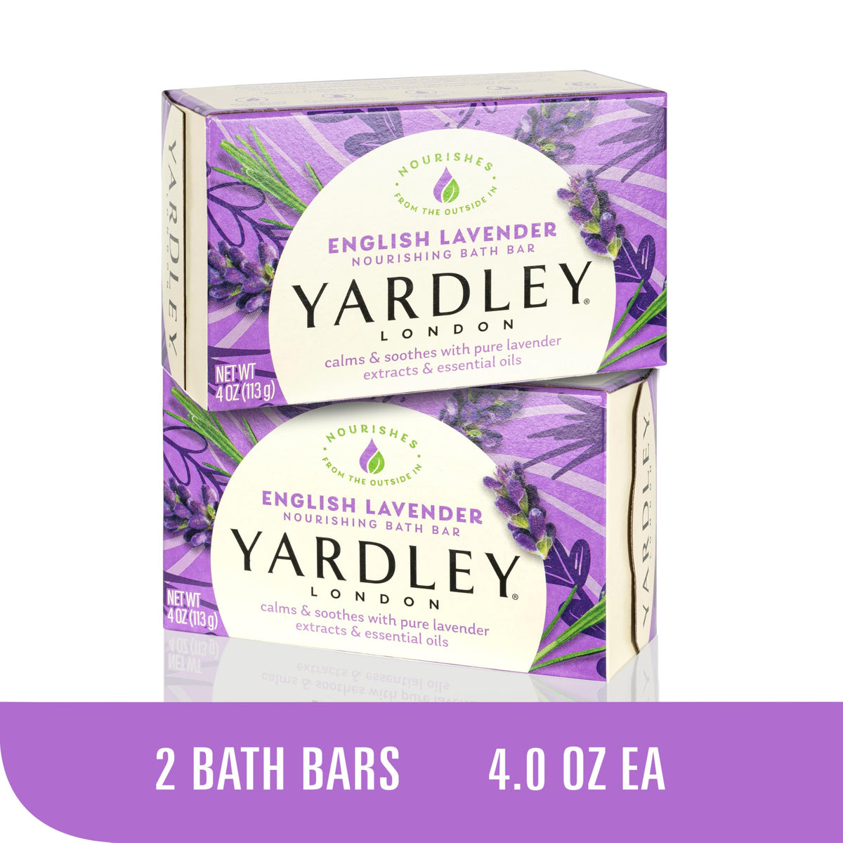 Emballage du savon Yardley Lavande Anglaise 231g