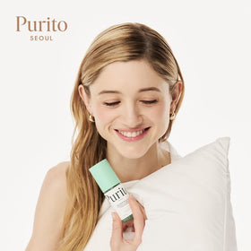 Emballage du sérum Centella PURITO sur fond neutre