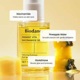 Emballage du sérum NIACINAMIDE BIODANCE 30ml