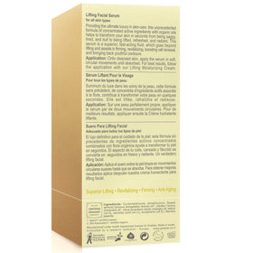 Emballage du sérum visage lifting bio Gratiae 50 ml