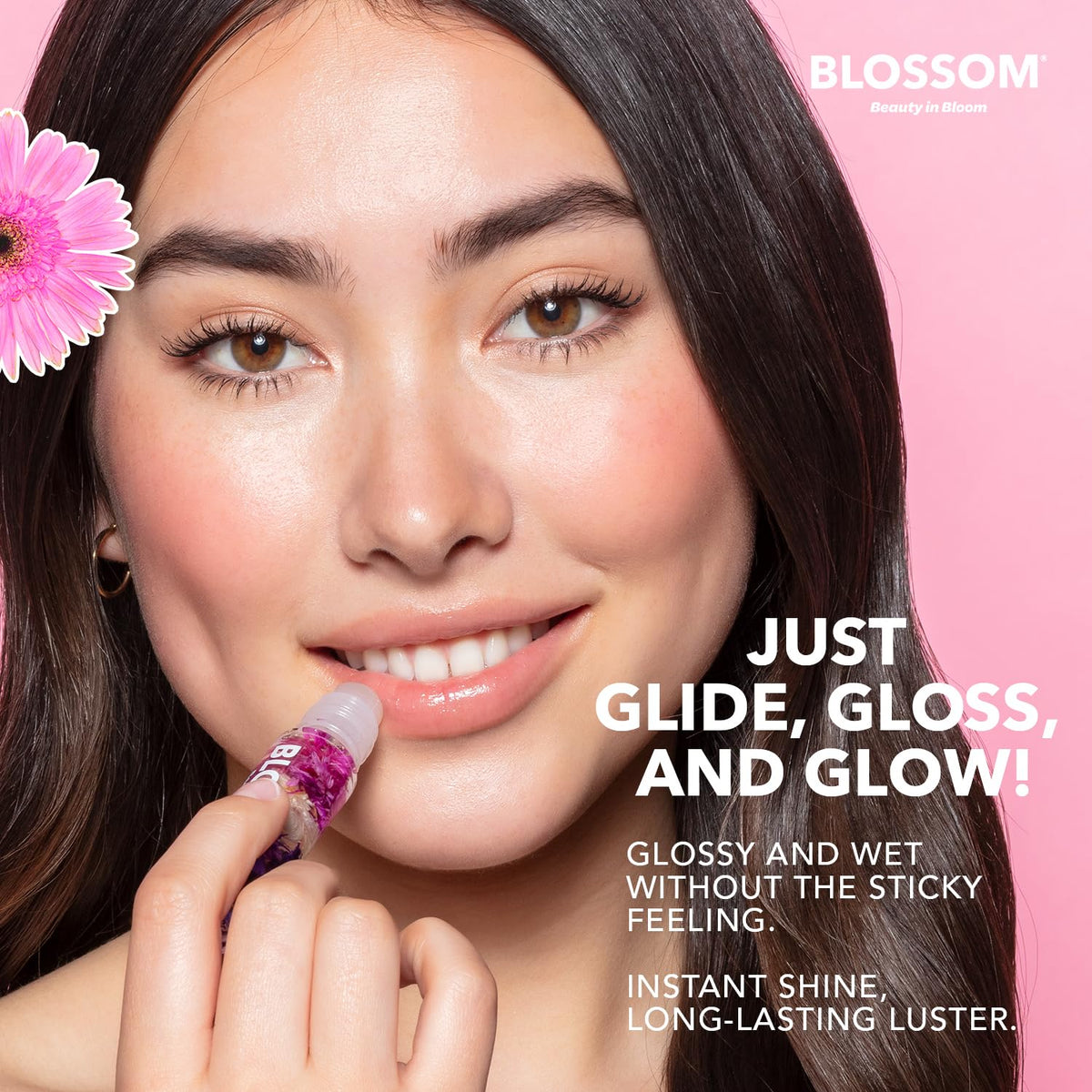 Emballage du set de Gloss à Lèvres Blossom