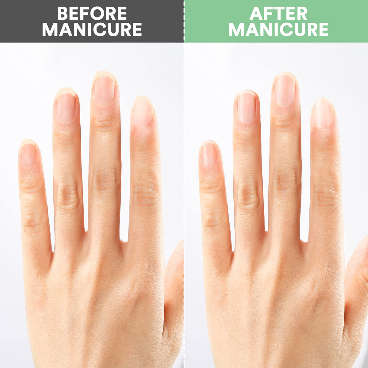 Emballage du set de limes à ongles Teenitor