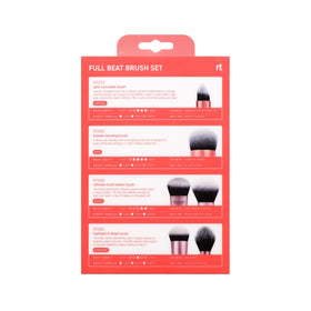 Emballage du Set de Pinceaux Maquillage Complet Real Techniques