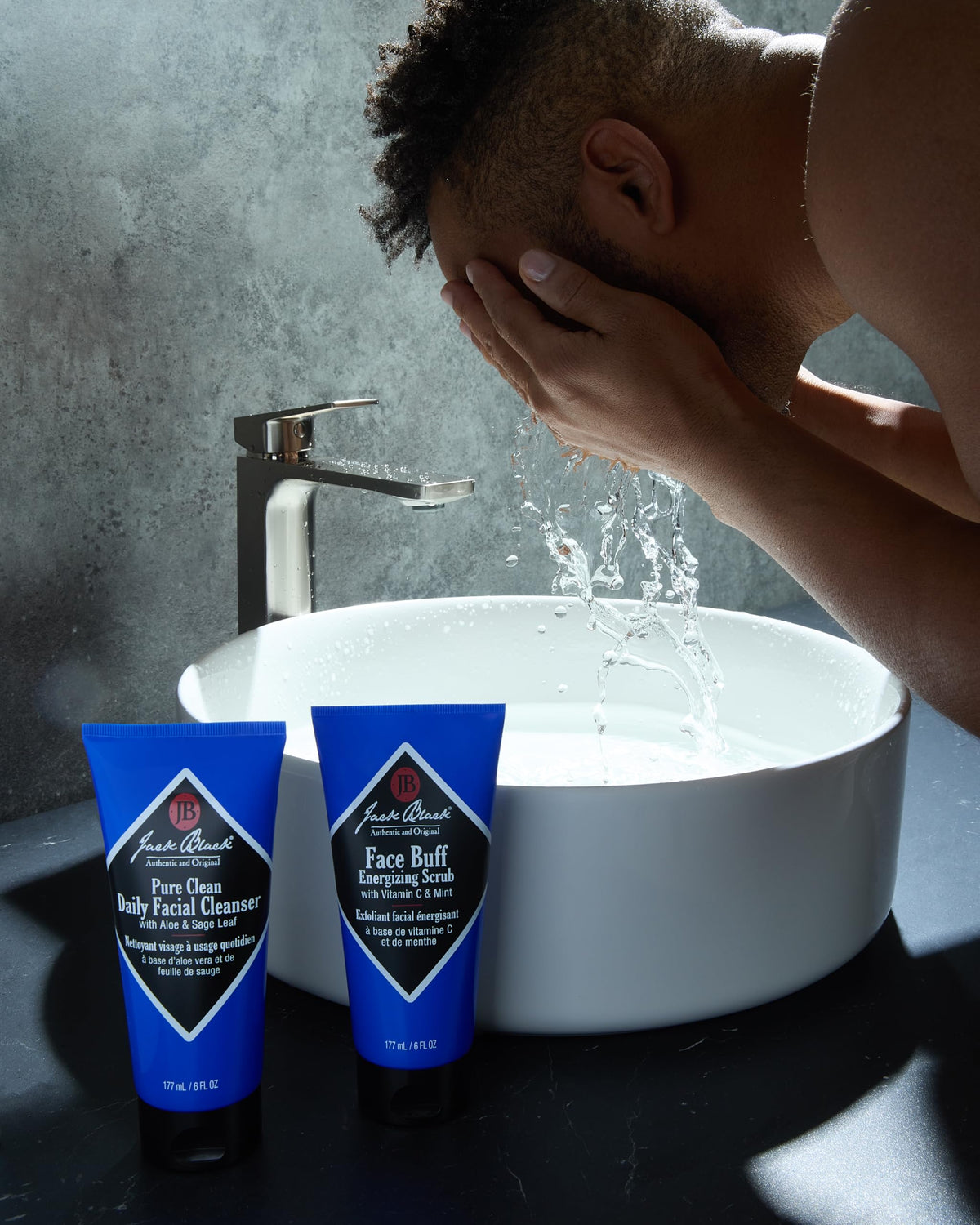 Emballage du Set de Soins Jack Black pour Hommes