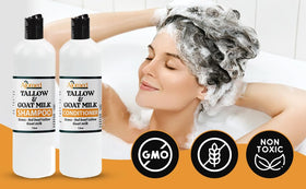 Emballage du shampoing Tallow & Lait de Chèvre