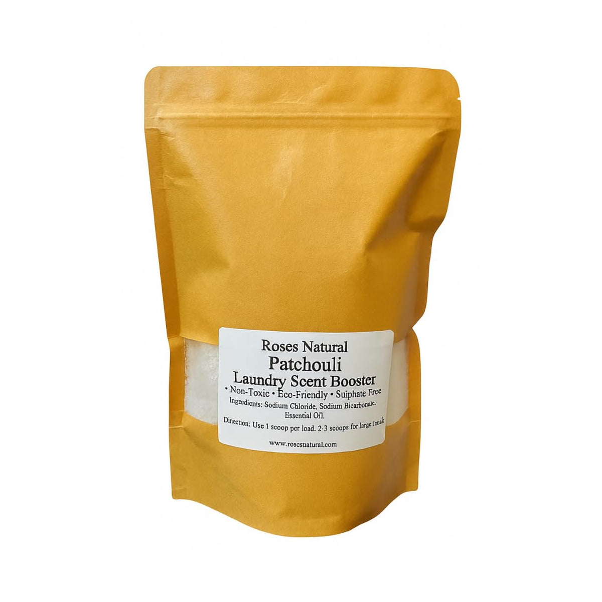Emballage du Soin de Lavage Patchouli Roses Natural