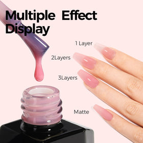 Emballage du TOMICCA Vernis à Ongles Gel Rose Jelly 15ml