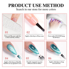 Emballage du vernis gel Cat Eye Double Rhythm
