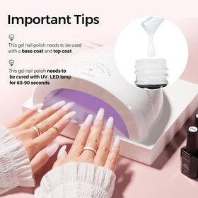 Emballage du vernis gel TOMICCA blanc lacté