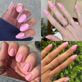 Emballage du vernis Olive & June Longue Durée avec étiquette visible