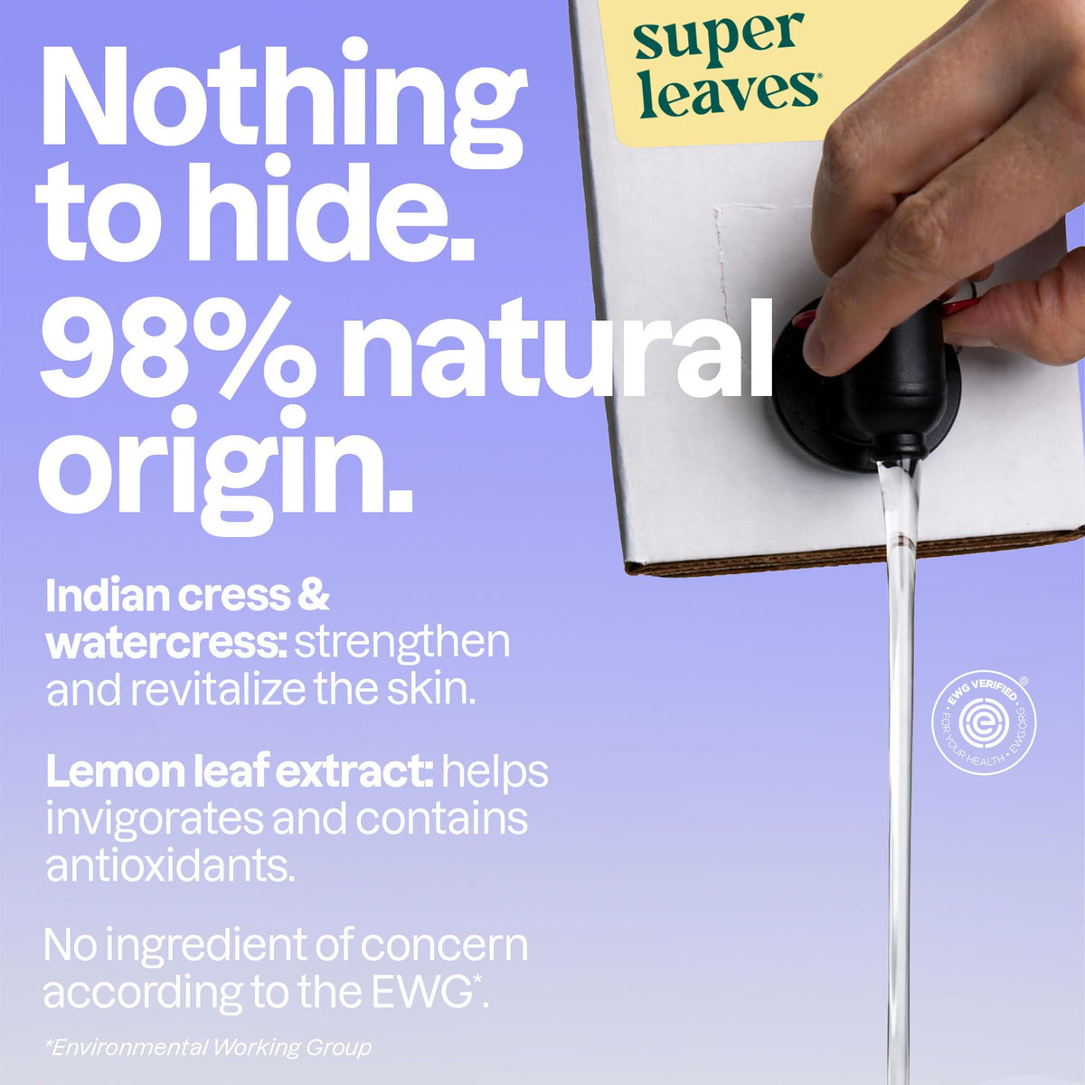 Emballage éco-responsable du gel douche ATTITUDE
