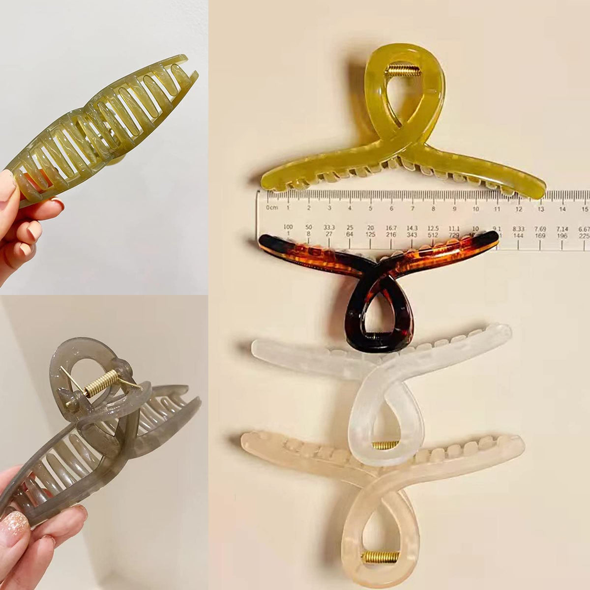 Emballage élégant des clips à cheveux FAELBATY