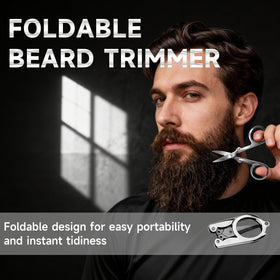 Emballage élégant du kit de barbe BFWood, prêt à offrir