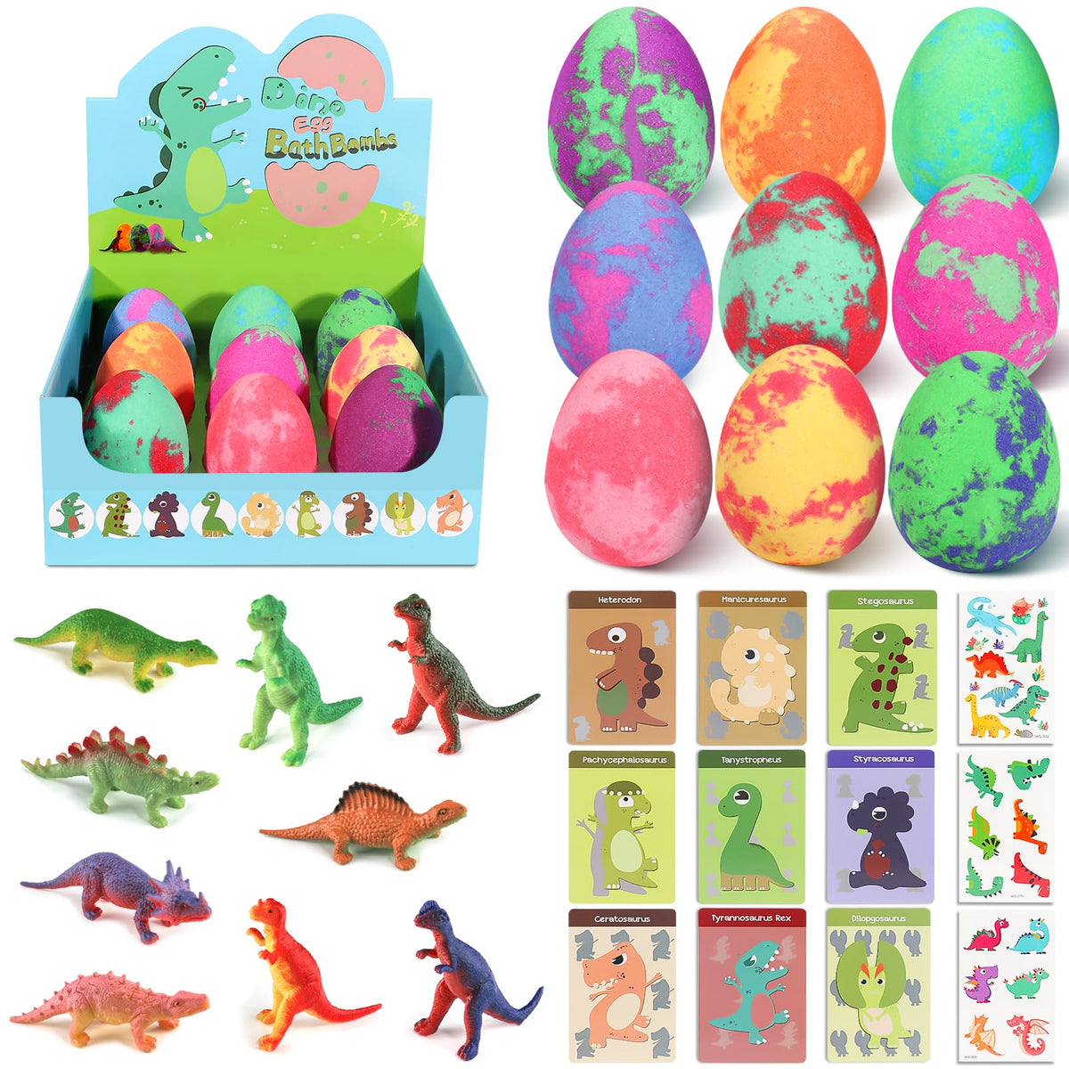 Emballage luxueux des bombes de bain Dino STARYAR