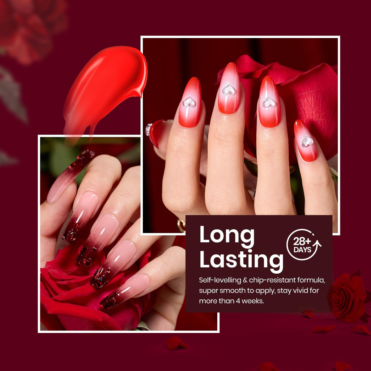Emballage prêt à offrir du kit de vernis à ongles beetles