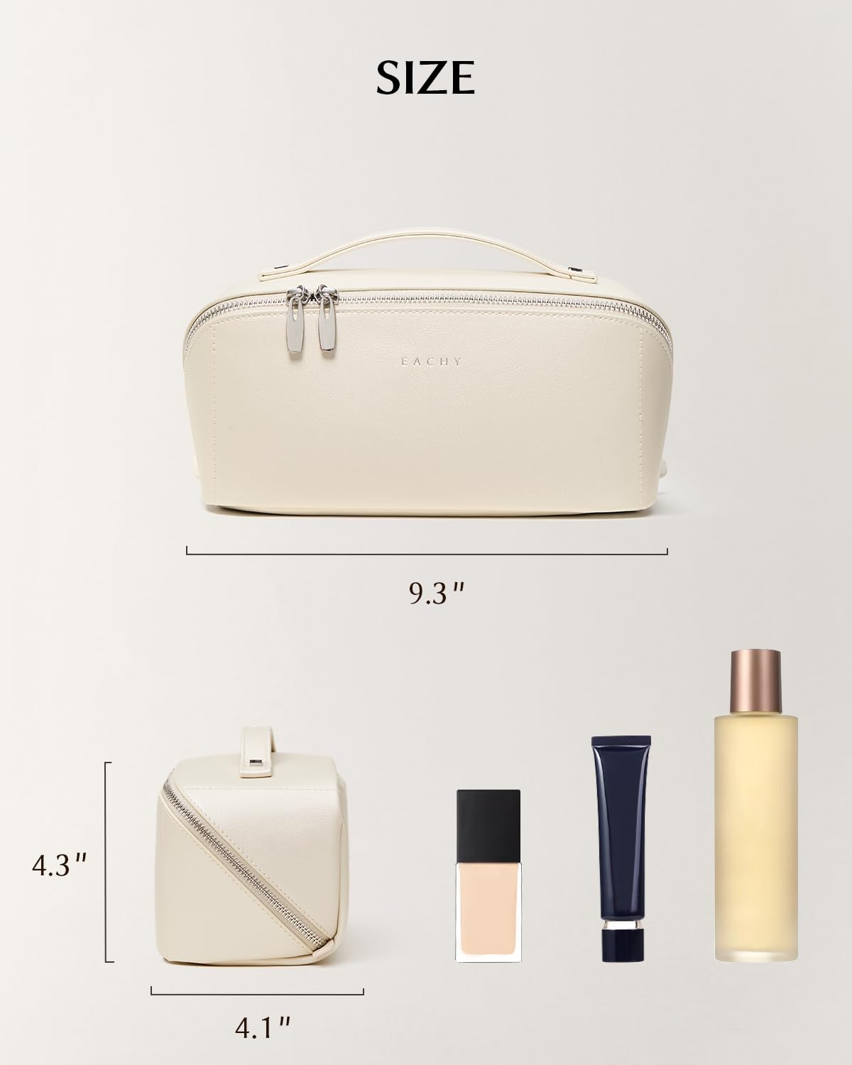 Emballage protecteur de la trousse de maquillage EACHY