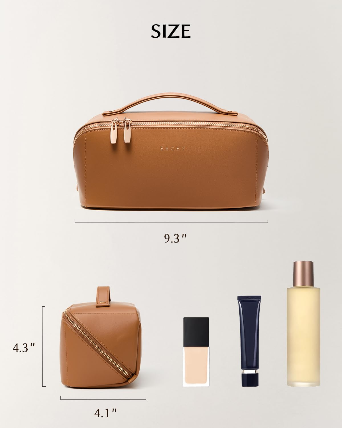 Emballage protecteur de la trousse de maquillage EACHY
