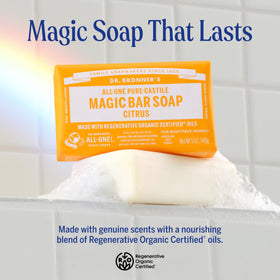 Emballage recyclable des barres de savon Dr. Bronner's