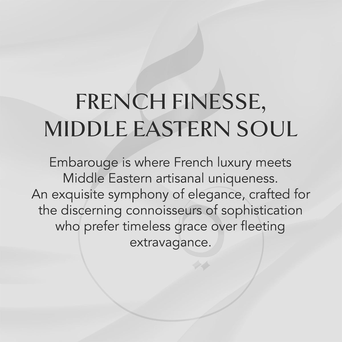 EMBAROUGE Eau De Parfum 100ml en ambiance cosy