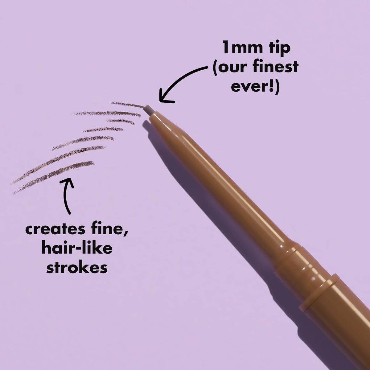 Embout brosse à sourcils du crayon e.l.f.