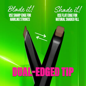 Embout double du crayon à sourcils NYX Blade & Shade
