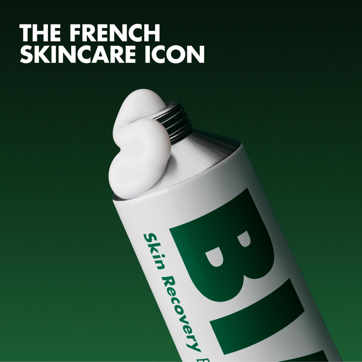 Émulsion BIAFINE montrant la texture crémeuse