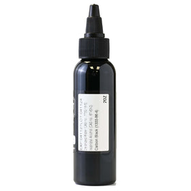 Encre noire Nighthawk 2oz d'Element Tattoo Supply, vue de dessus