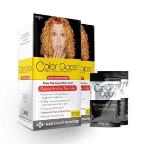 Ensemble Color Oops décolorant et revitalisant cheveux 2 pack