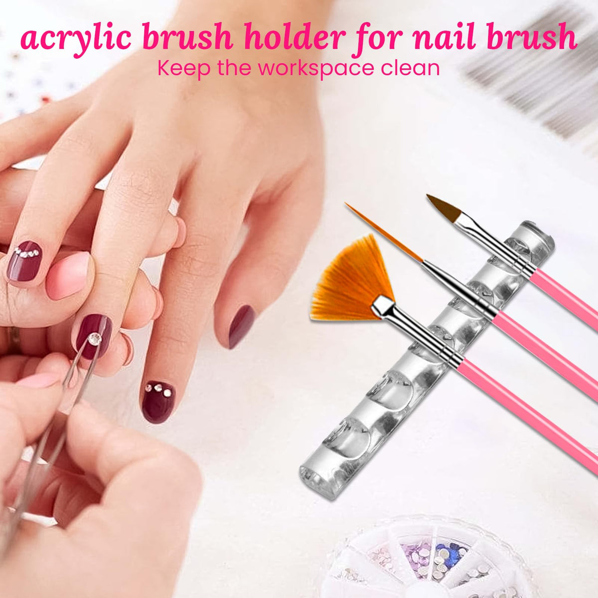 Ensemble complet d'outils pour nail art ESUOHYM