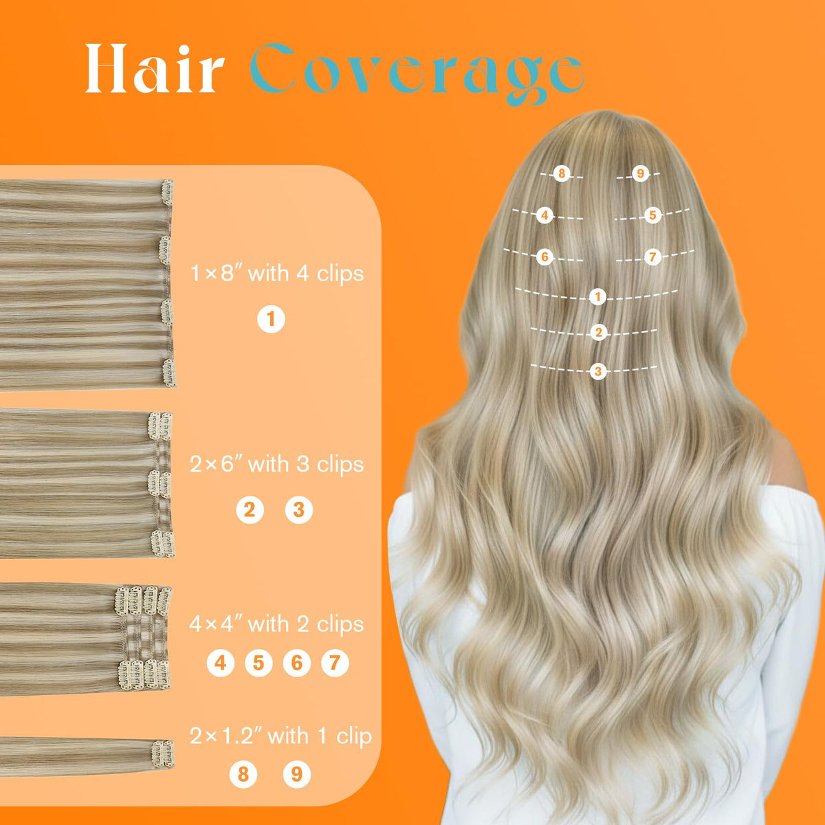 Ensemble d'extensions Sunny Hair pour coiffure élégante