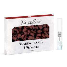 Ensemble de 100 bandes abrasives MelodySusie 180 grit vue de face