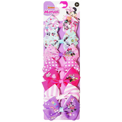 Ensemble de 7 Bows Minnie Mouse de LUV HER, vue avant sur carte