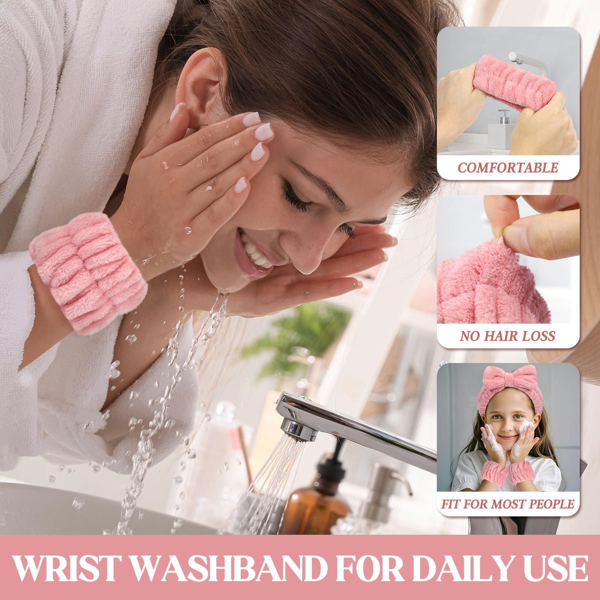 Ensemble de bracelets absorbants Crosize dans différentes couleurs
