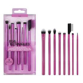 Ensemble de pinceaux pour les yeux Real Techniques vue de face