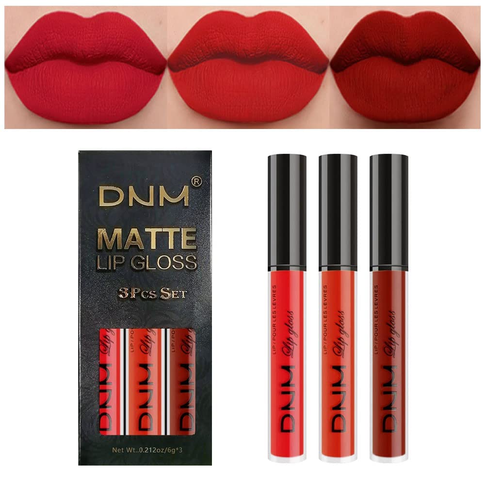 Ensemble de rouges à lèvres evpct 3 pièces avec packaging élégant