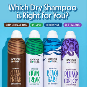Ensemble de shampooing sec Not Your Mother's avec arrières de produits capillaires
