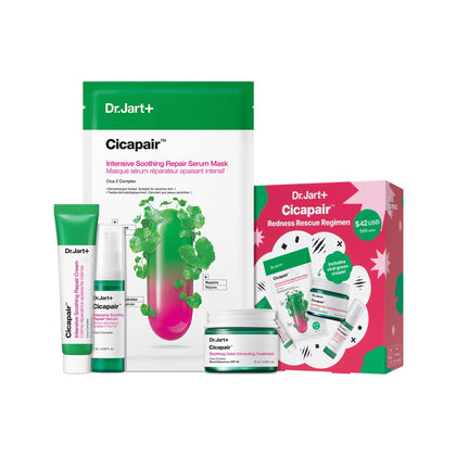 Ensemble de soins Dr.Jart+ Cicapair 4 pièces vue de face