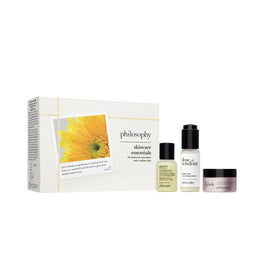 Ensemble de soins visage philosophy comprenant nettoyant et sérum