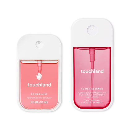 Ensemble Touchland Juicy Escape avec gel et brume parfumée