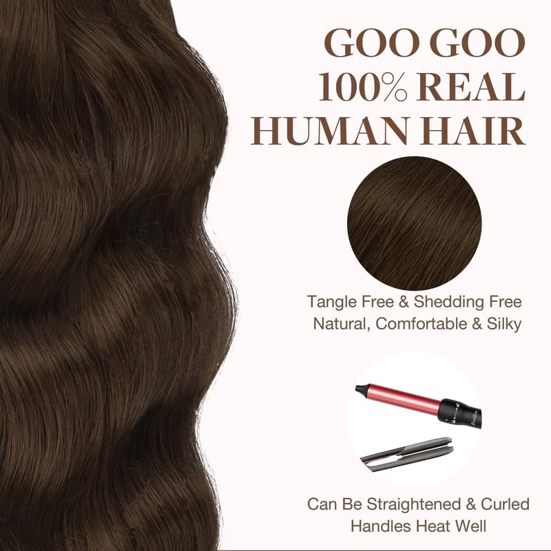 Entretien des extensions de cheveux GOO GOO avec shampoing doux