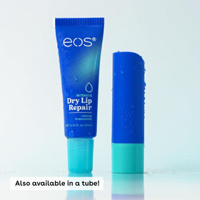 eos Baume à Lèvres Réparateur Hero 24H Hydratation Fraise texture