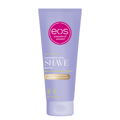 eos Crème à Raser Vanille Cashmere 220g vue de face