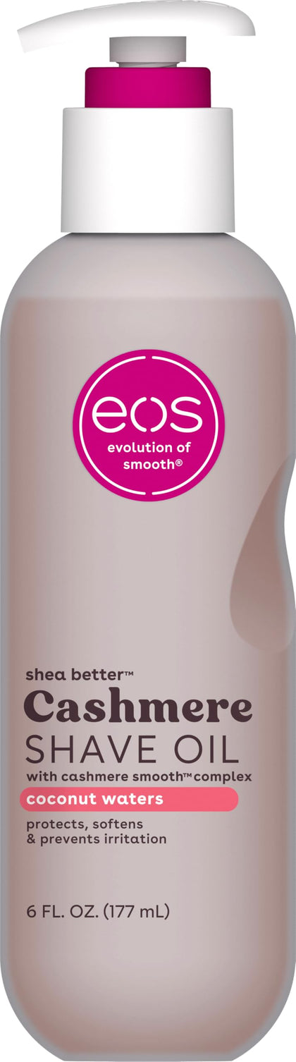 eos Huile de Rasage Cashmere Coco 170 ml vue avant